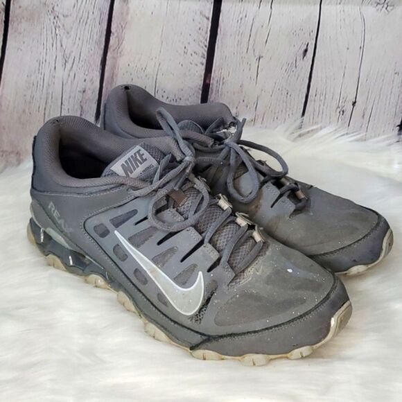 Nike Reax 8 Tr Mesh Mens Sneaker Cool Grey Sports Fitness Casual Shoes Mens 10 - Picture 1 of 14